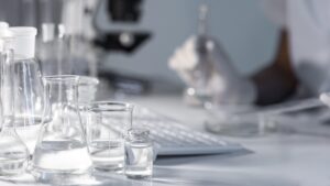 Analytical chemistry laboratory equipment at Qalitex